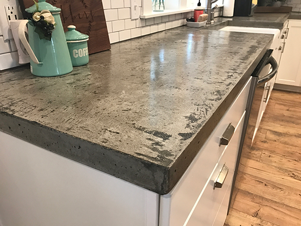 Bainbridge Island Concrete Kitchen Countertops