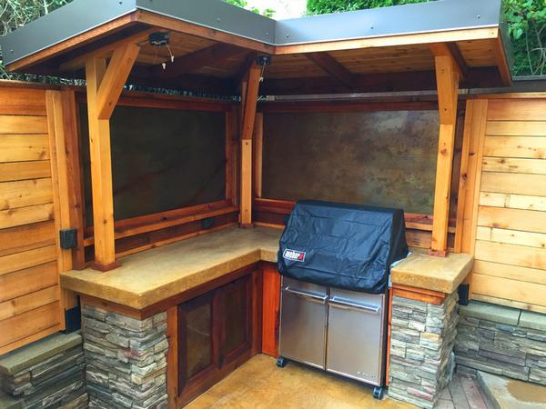Federal Way Custom Outdoor Kitchen