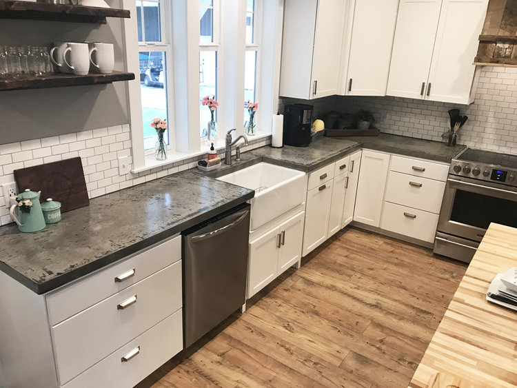 Issaquah Polished Concrete Countertops
