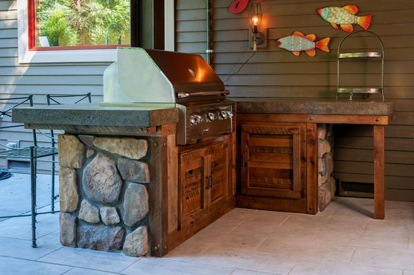 Mercer Island Unique Outside Kitchens