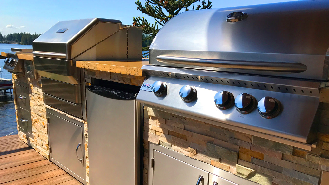 Whidbey Island Outdoor Kitchen